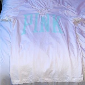 Pink Victoria secret Short sleeve